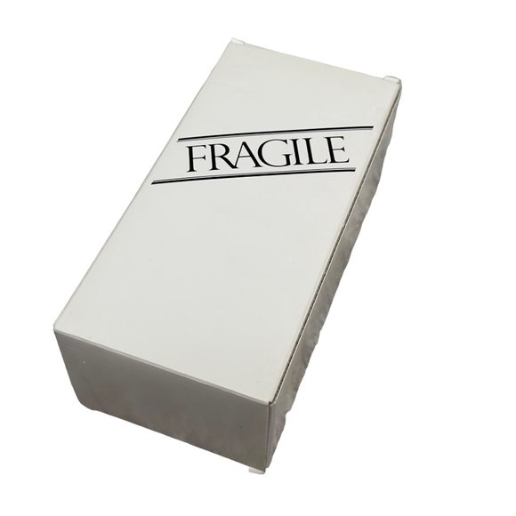 Brand New Old Stock Avon 24% Lead Crystal Candle Stick Holders Set of 2 French - Picture 12 of 13